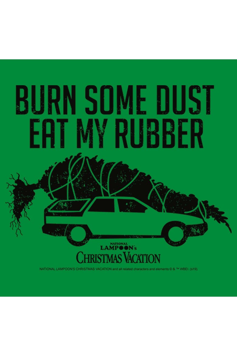 Men's National Lampoon's Christmas Vacation Eat My Dust Tree  Graphic T-Shirt, Alternate, color, Kelly Heather