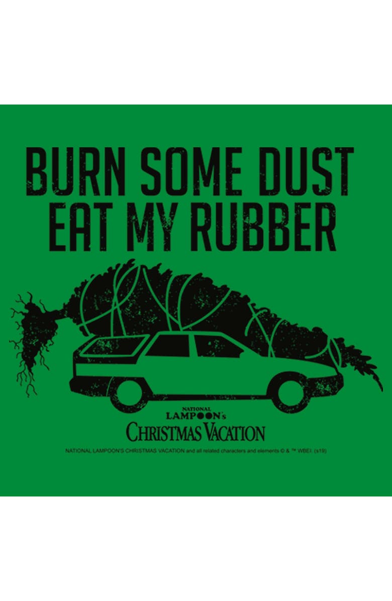 National Lampoon's Christmas Vacation Men's National Lampoon's Christmas Vacation Eat My Dust Tree  Graphic T-Shirt, Alternate, color, Kelly Heather