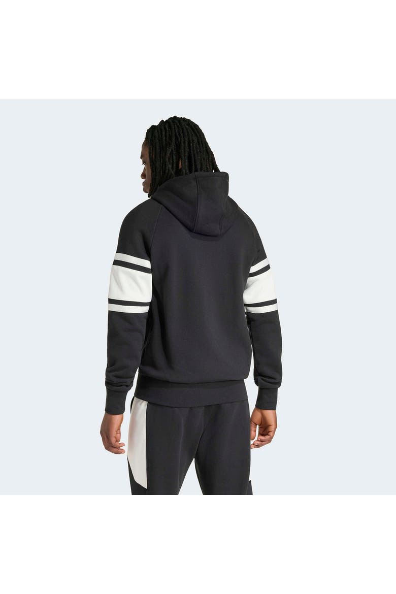 Men's adidas Black All Blacks Leisurewear Full-Zip Hoodie, Alternate, color, Black