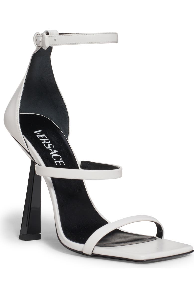 Versace Ankle Strap Sandal, Main, color,