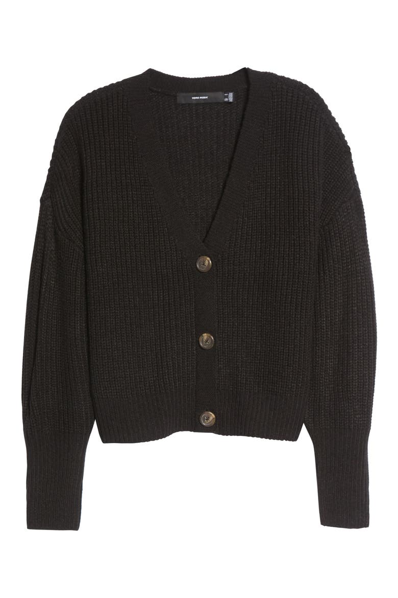 Lea Cardigan, Alternate, color, BLACK
