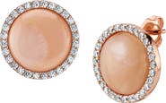 The Pearl Source Pink Mother of Pearl Darcie Earrings