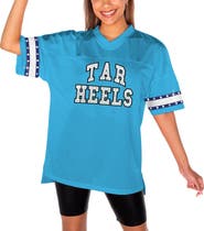GAMEDAY COUTURE Women's Gameday Couture Light Blue North Carolina Tar Heels Until Kickoff Rhinestone Fashion T-Shirt