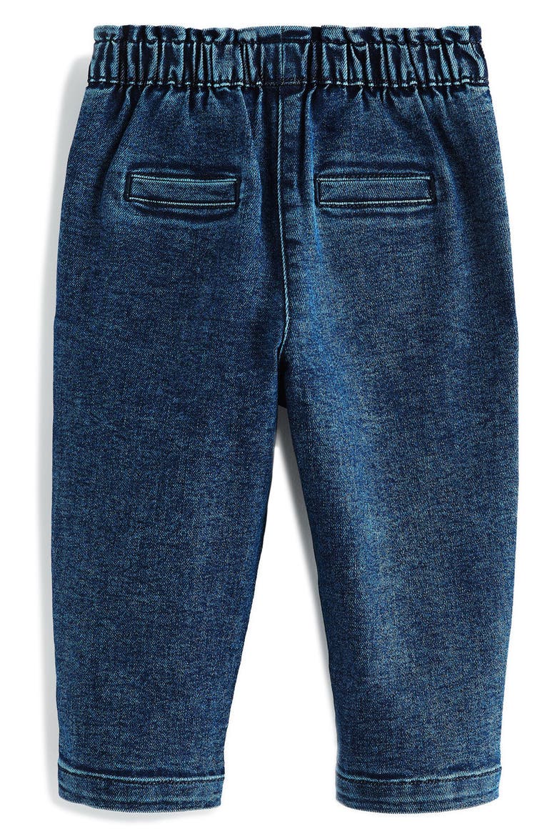 Kids' Drawstring Denim Pants, Alternate, color, BLUE