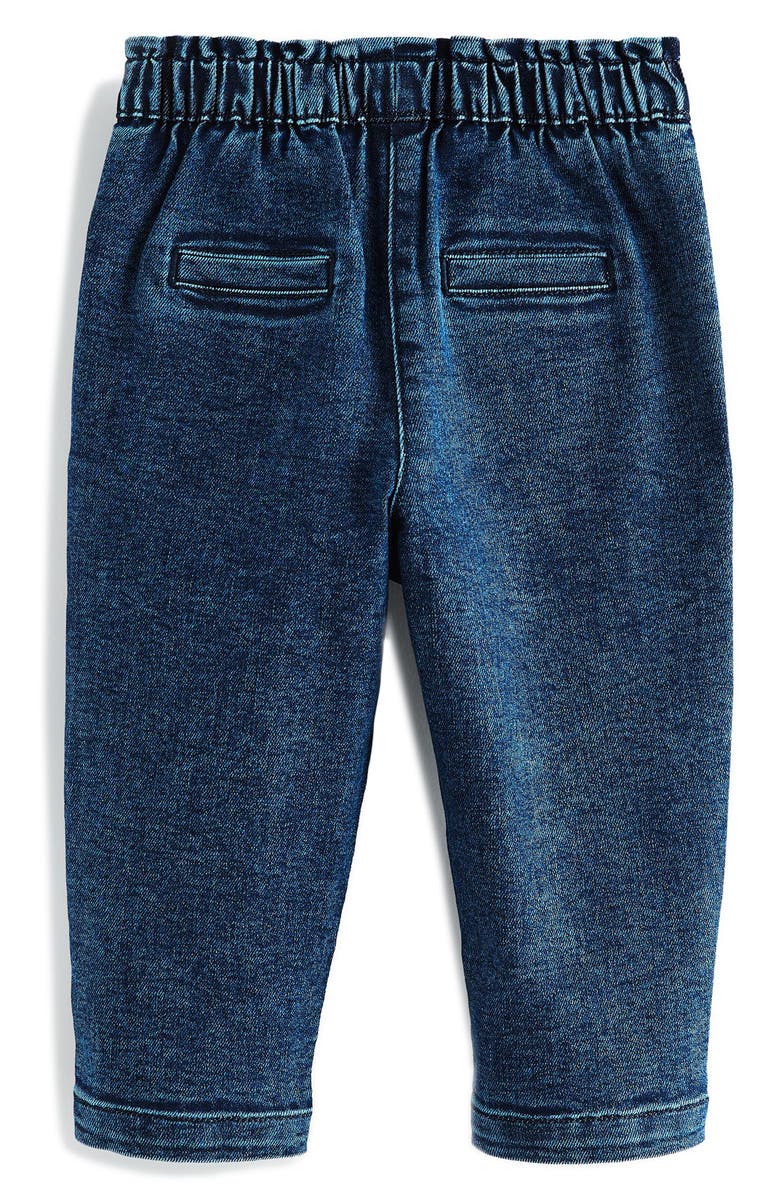 NEXT Kids' Drawstring Denim Pants, Alternate, color, Blue
