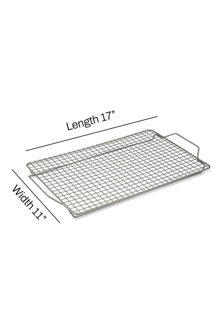 Pro-Release Nonstick Bakeware Cooling & Baking Rack, Alternate, color, GRAY