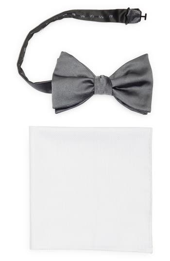 Ted Baker London Bow Tie & Pocket Square Box Set In Multi