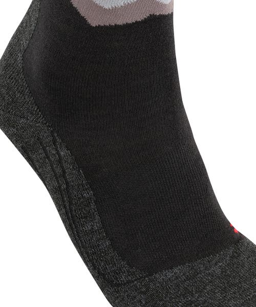 Falke Tk2 Explore Crest Hiking Socks In Black