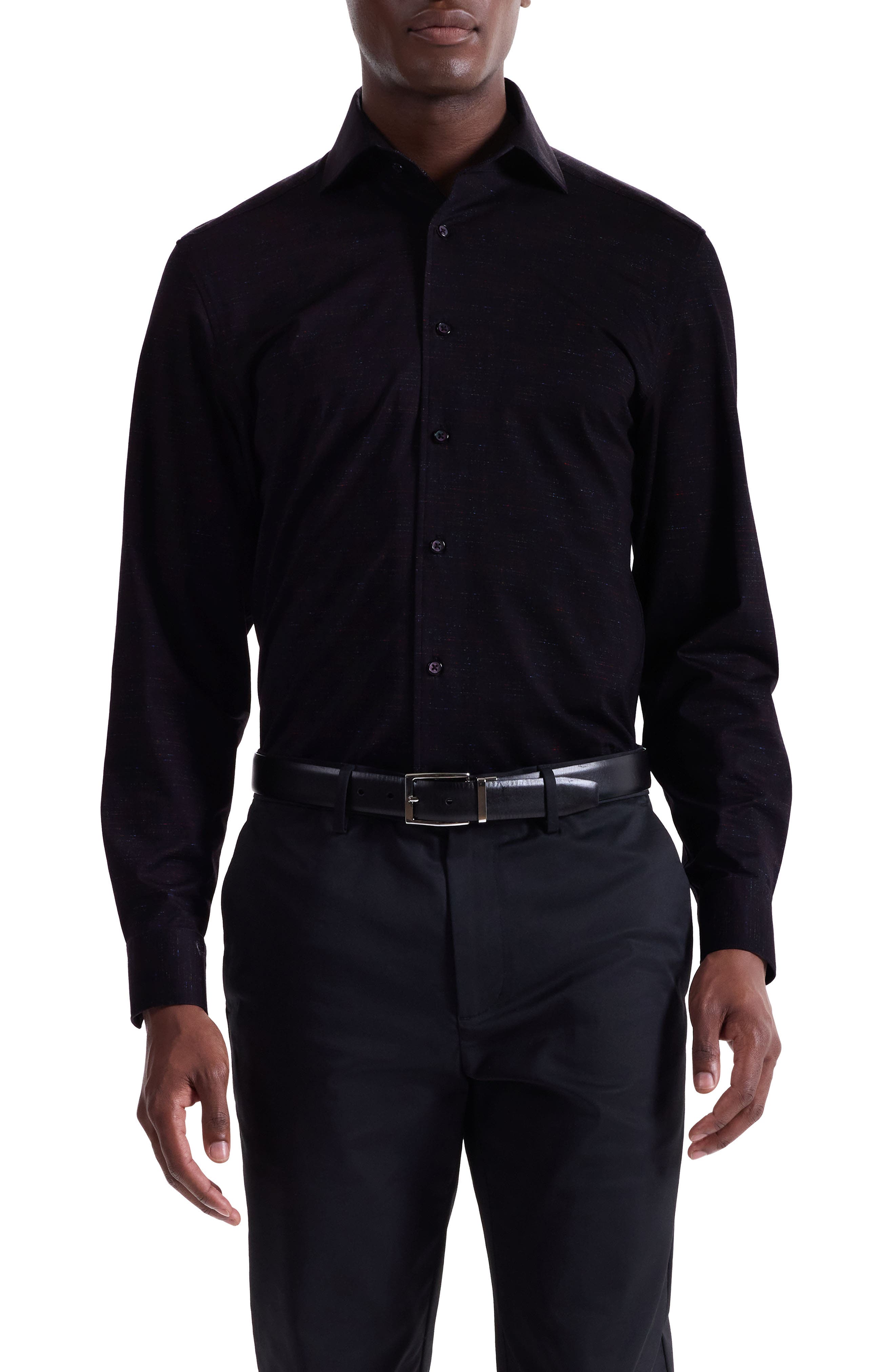 Devon OoohCotton Melange Button-Up Shirt