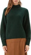 Karen Kane Mock Neck Boucle Sweater