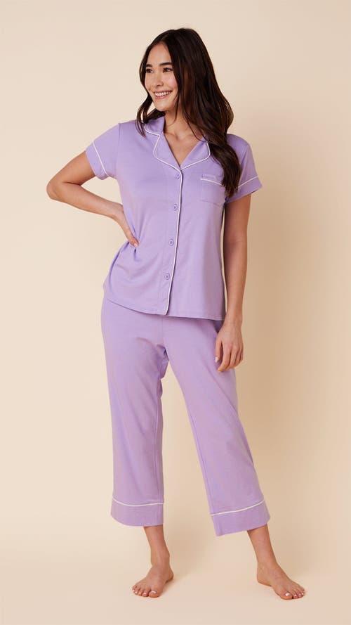 The Cat's Pajamas Pima Knit Capri Pajama Set