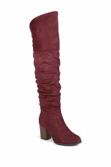 Journee Collection JOURNEE Kaison Ruched Tall Boot - Extra Wide Calf