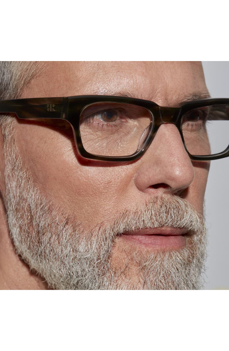 French Kiwis Eyewear Leon Reading Glasses, Alternate, color, Green / Clear