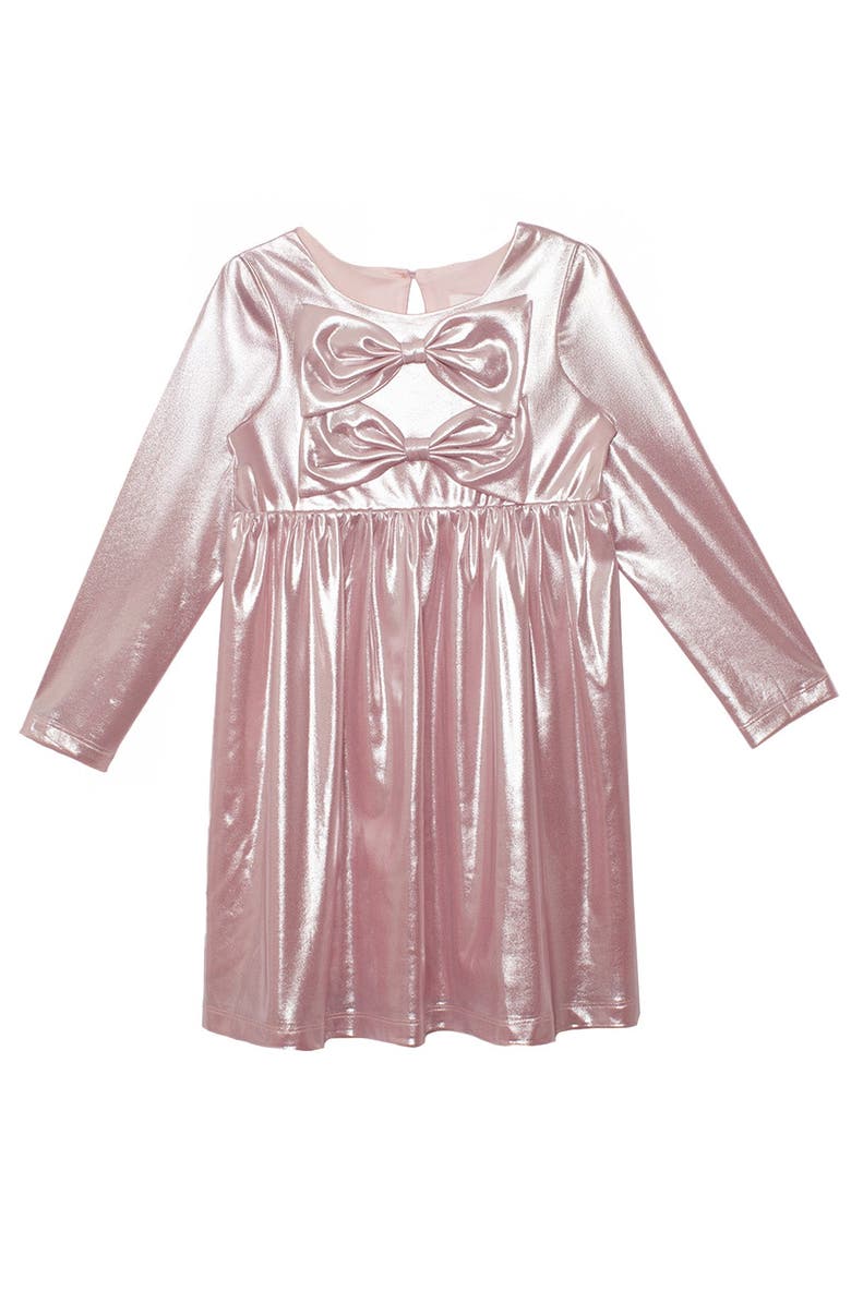 Isobella & Chloe Pink Stardust Dress, Main, color, Pink