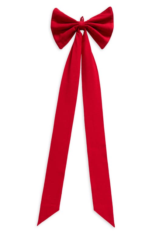 Heather Taylor Home Christmas Bow In Red