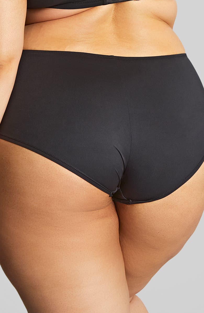 Panache Bliss Cheeky Briefs, Alternate, color, Noir
