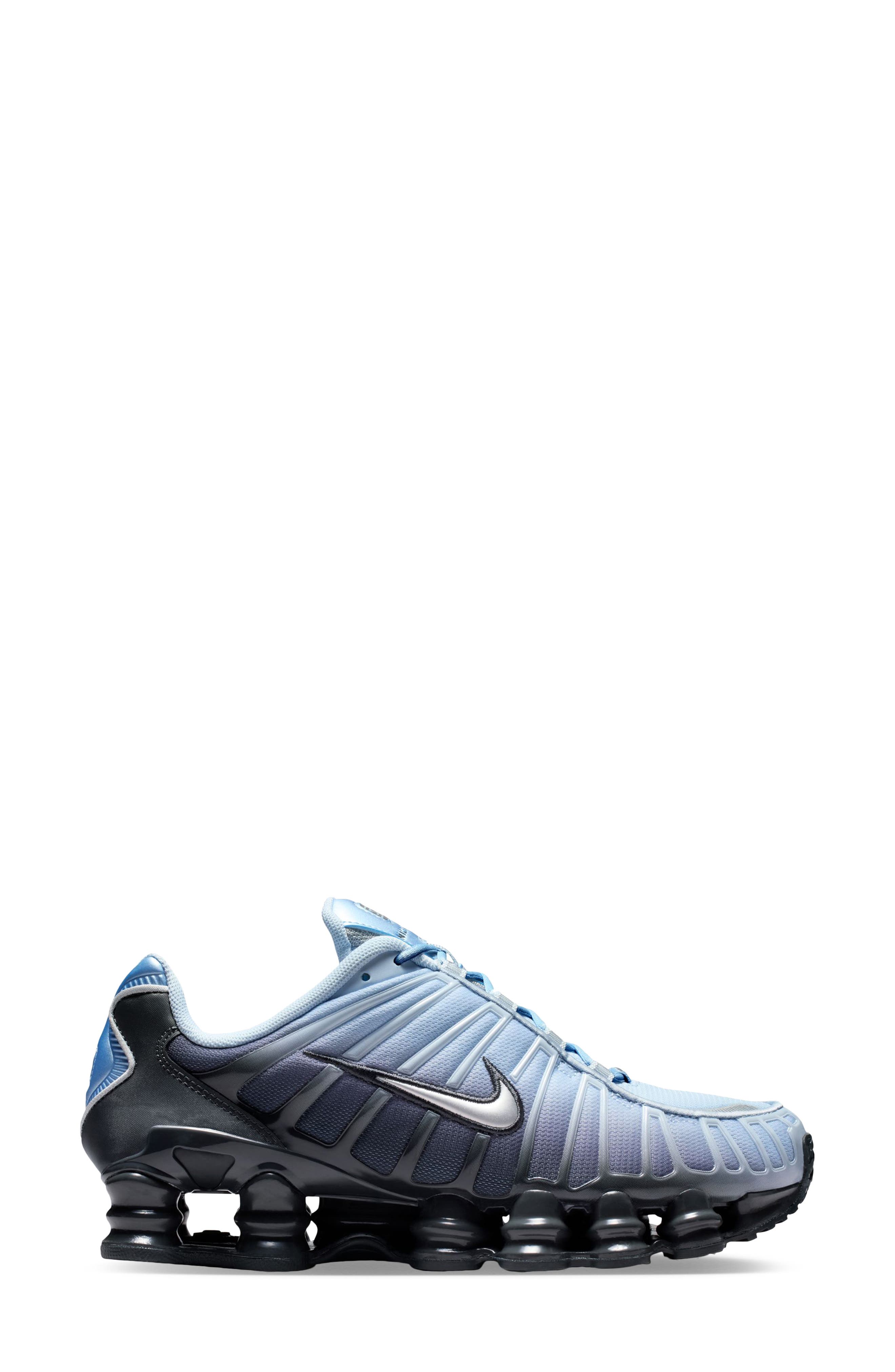 Nike Shox TL Sneaker, Alternate, color, Anthracite/ Silver/ Light Blue