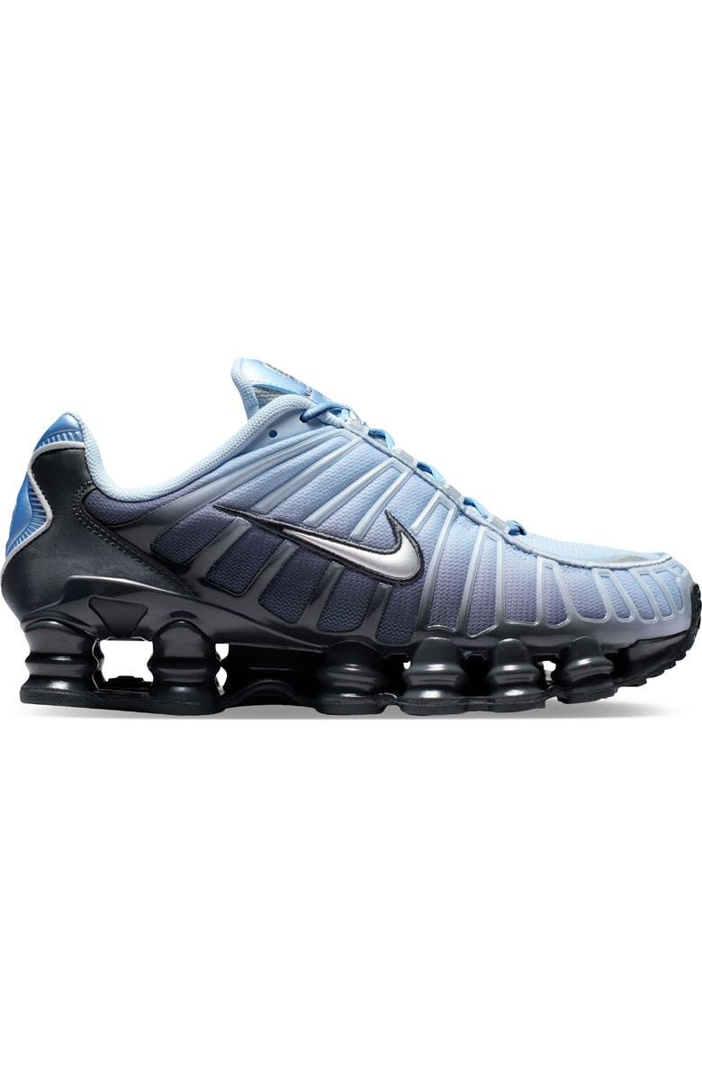 Nike Shox TL Sneaker, Alternate, color, Anthracite/ Silver/ Light Blue