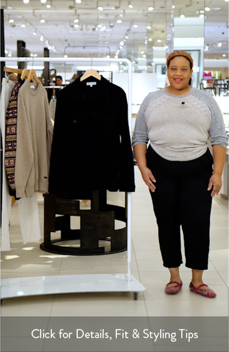 Lightweight Corduroy Shirt Jacket, sales video thumbnail