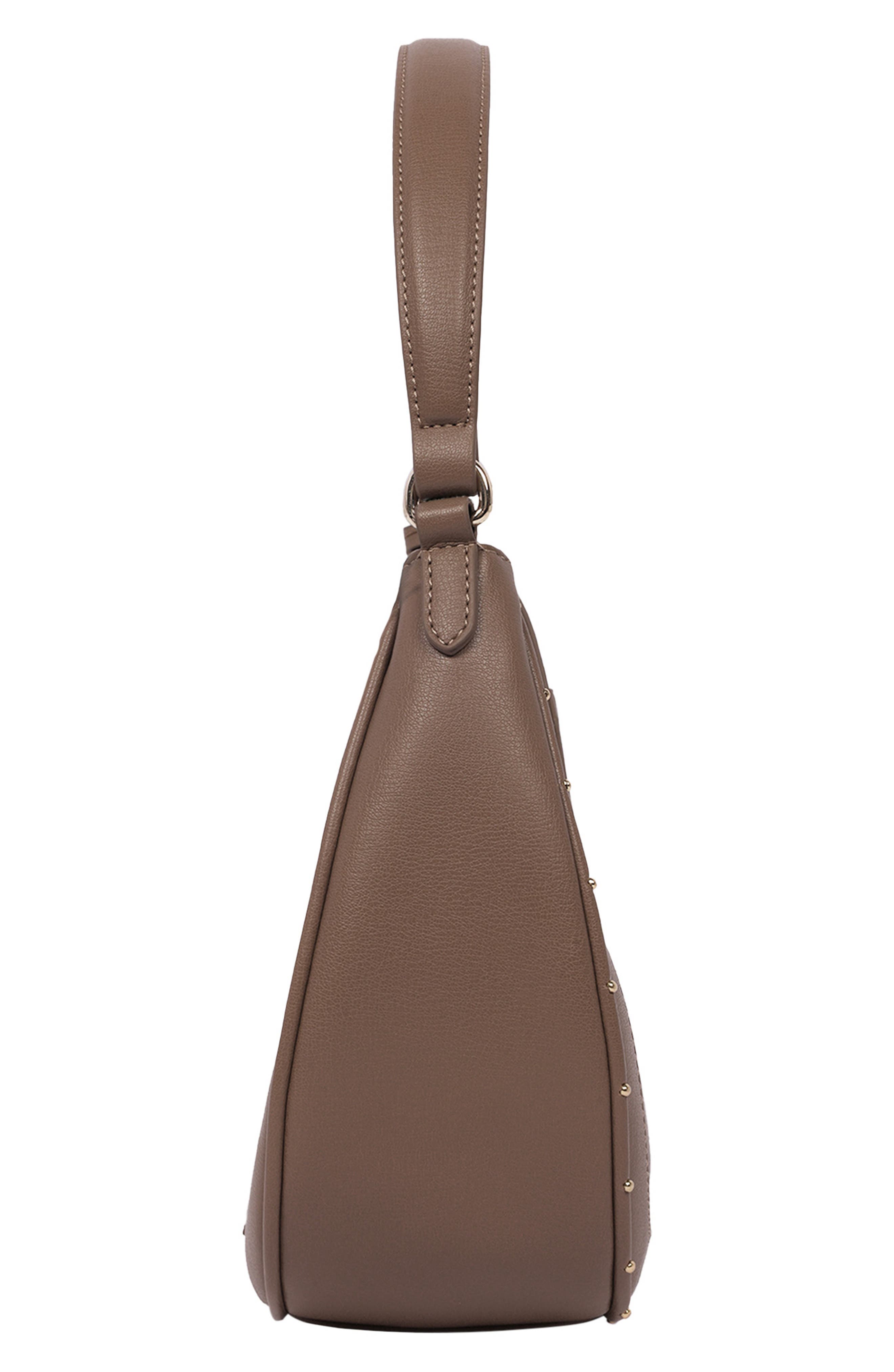 True Religion Crescent Shoulder Bag, Alternate, color, Brown