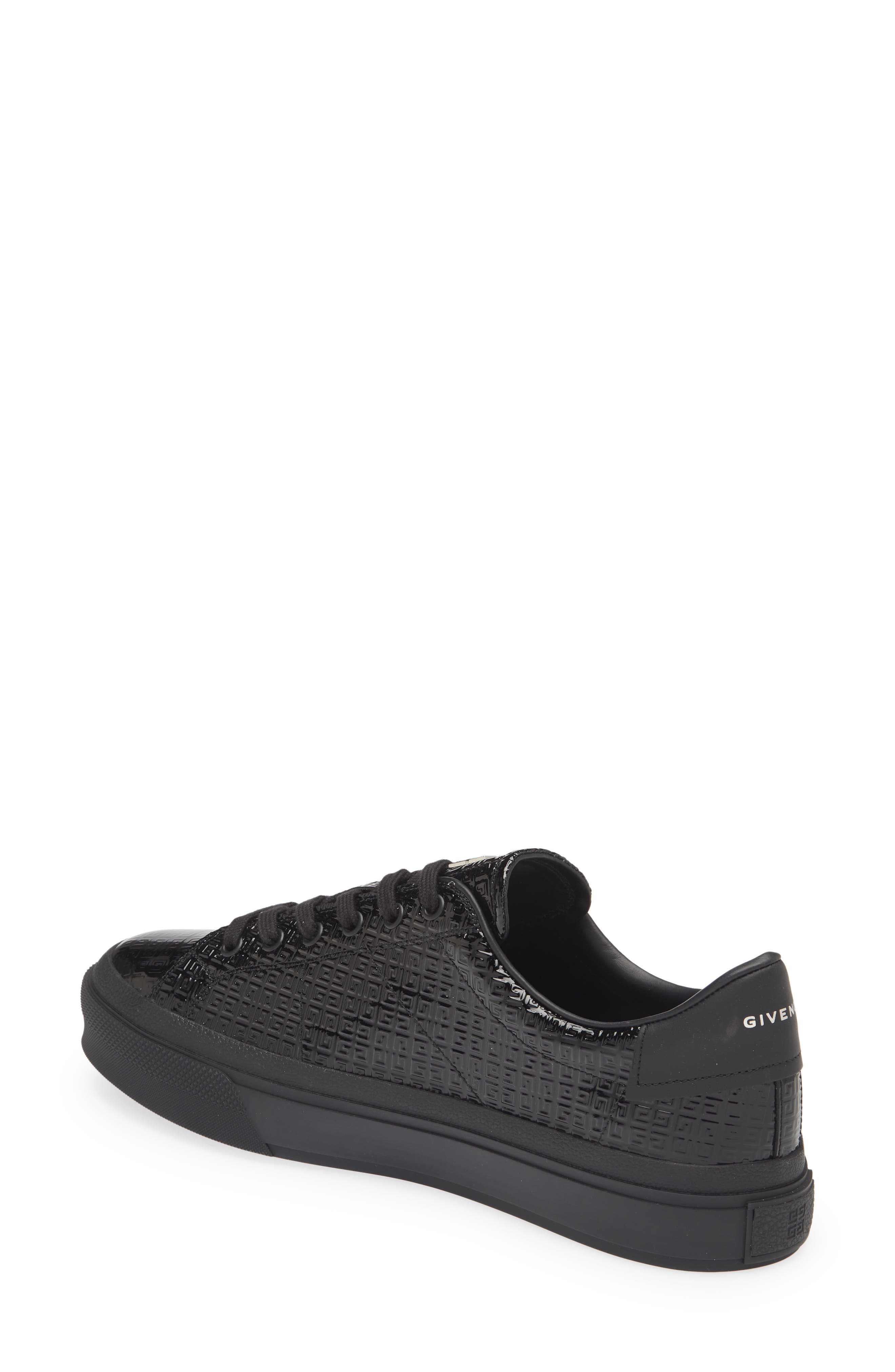 Givenchy City Sport 4G Debosssed Leather Sneaker, Alternate, color, 