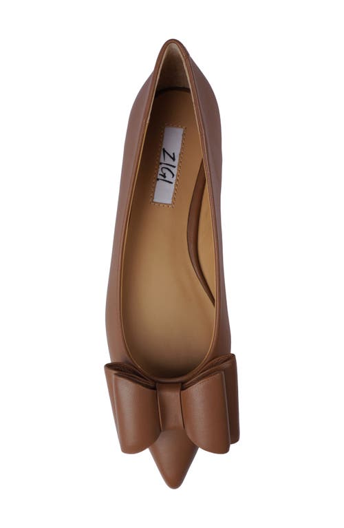 Zigi Bibiana Flat In Brown