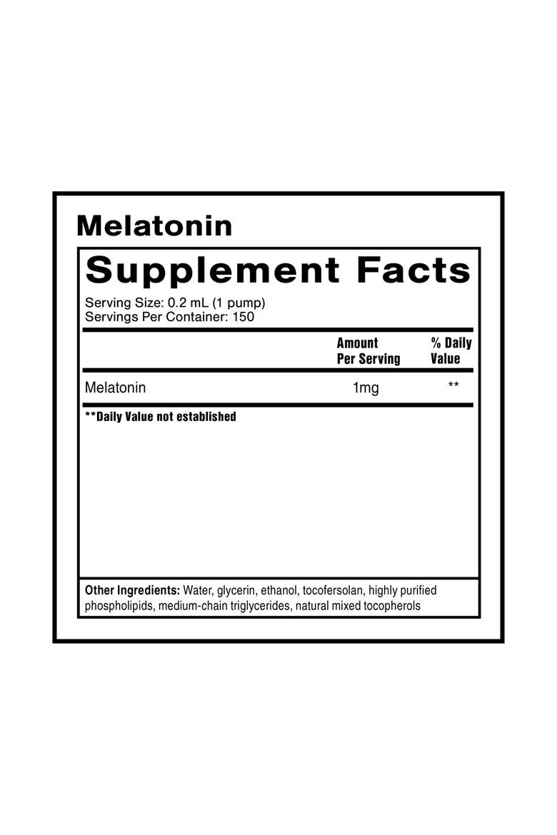 Liposomal Melatonin Liquid Supplement, Alternate, color, None
