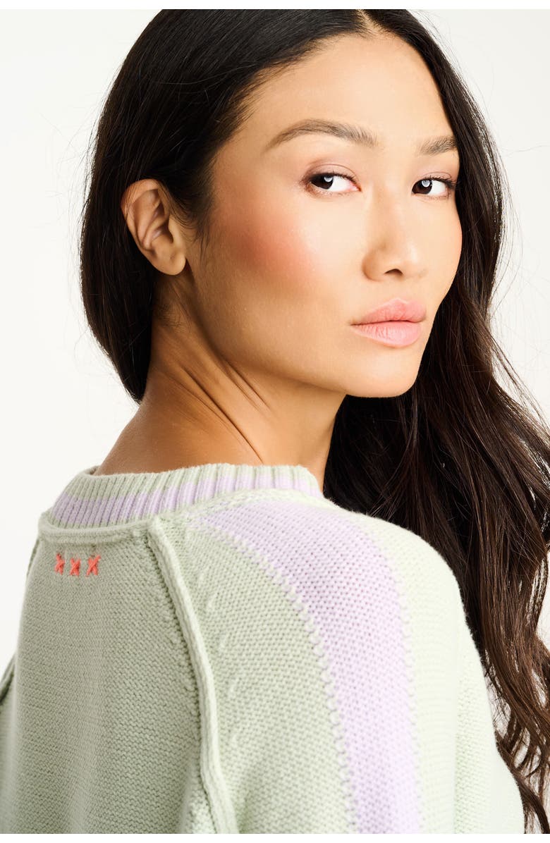 Lisa Todd Two Timer Sweater, Alternate, color, Beachglass