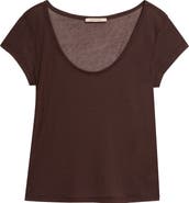 Paloma Wool Nela Scoop Neck Jersey T-Shirt