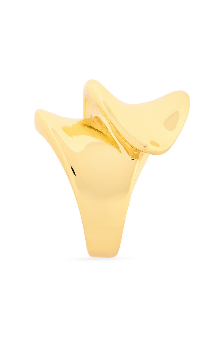 Sculpted Statement Ring, Alternate, color, GOLD
