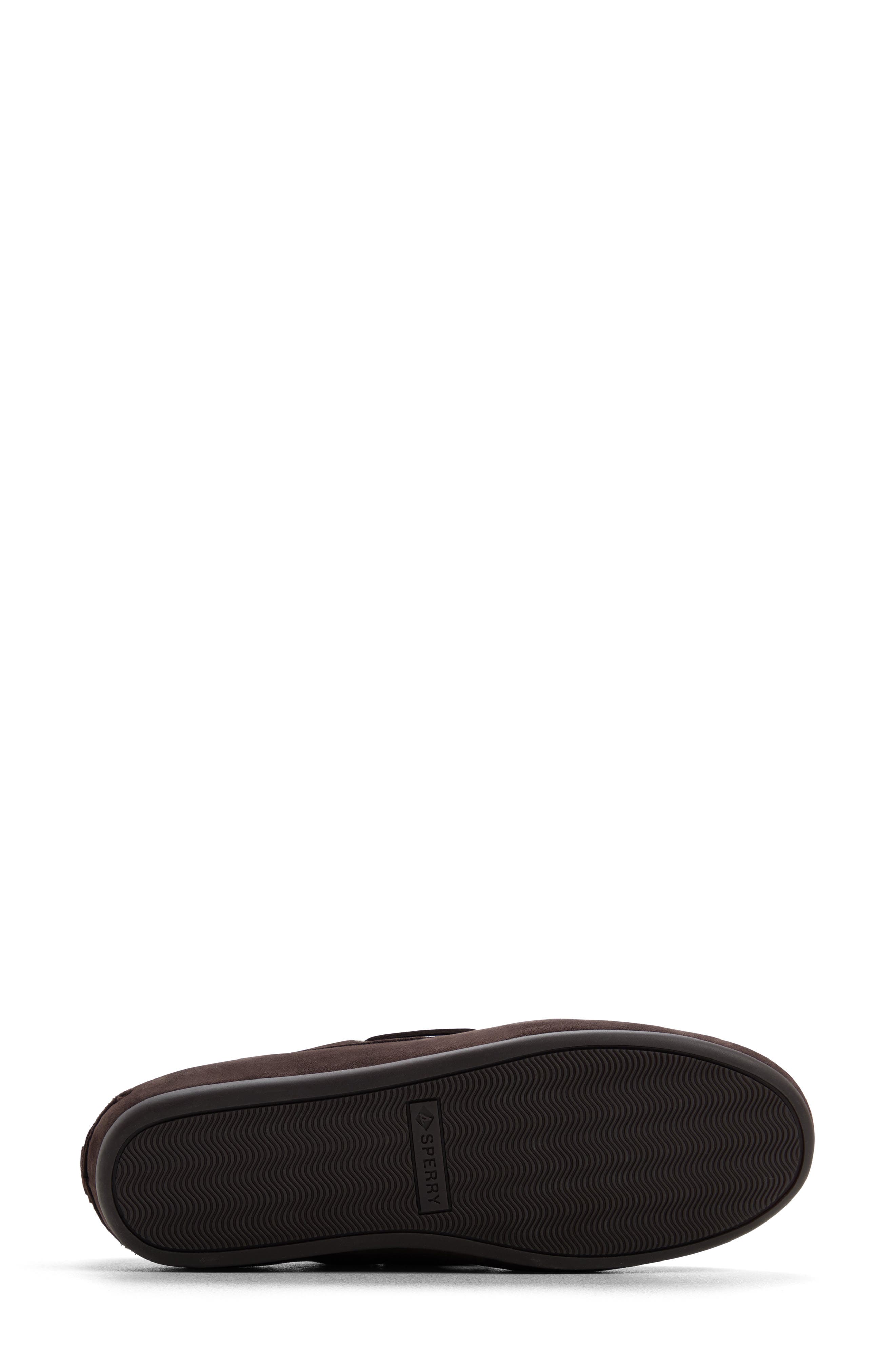 Sperry Slim Boat Shoe, Alternate, color, Dark Brown