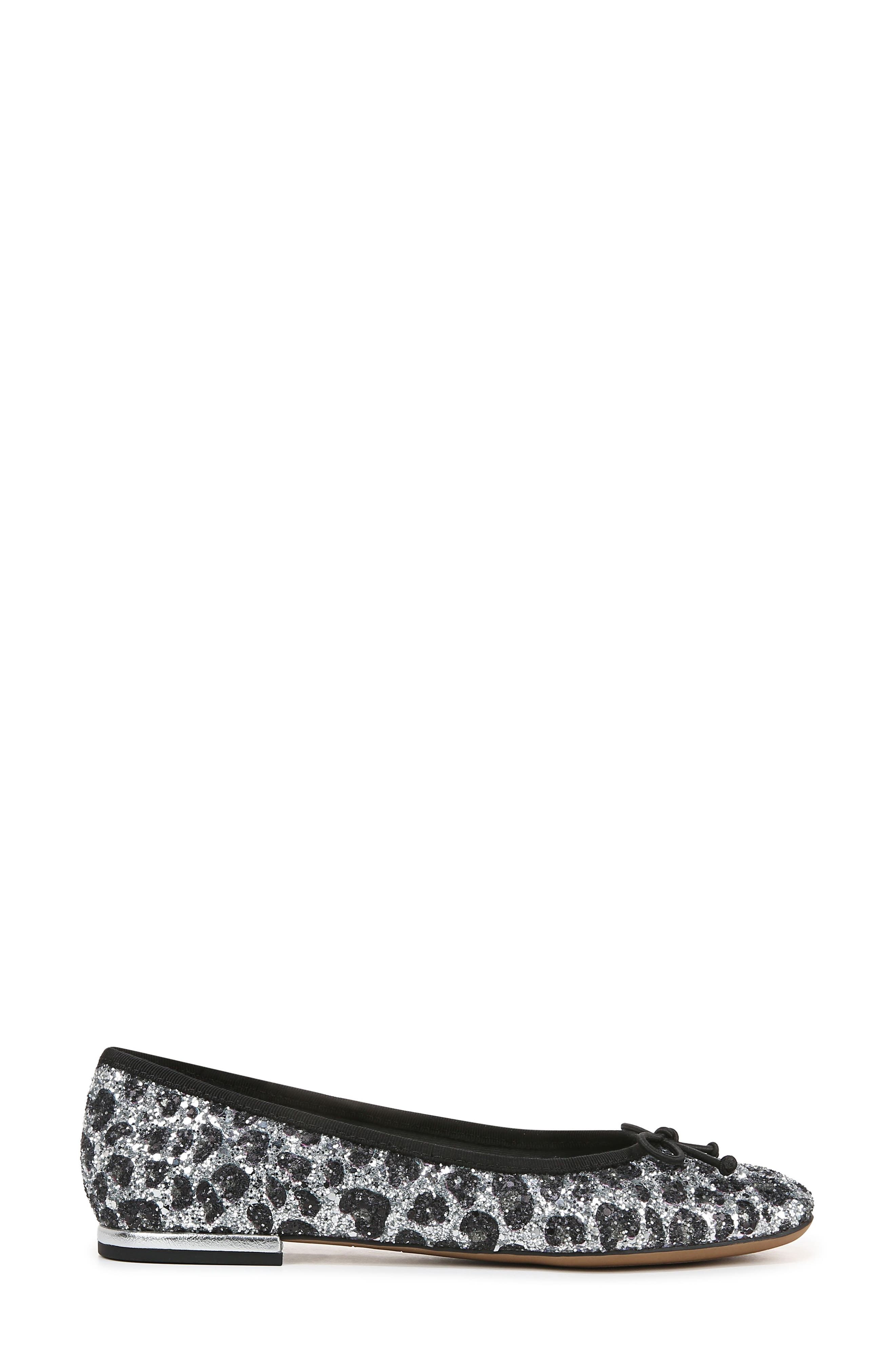 Franco Sarto Abigail Ballet Flat, Alternate, color, Silver
