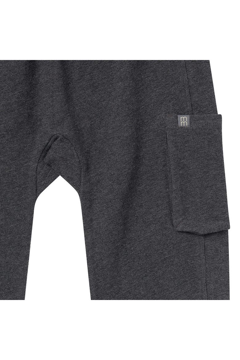 Sweatpant with Cargo Pockets, Alternate, color, Charcoal