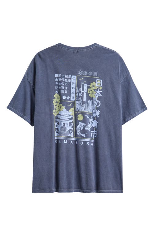 BDG URBAN OUTFITTERS BDG URBAN OUTFITTERS KAMAKURA GRAPHIC T-SHIRT