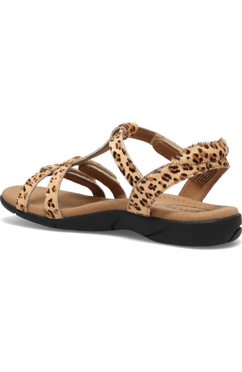 Taos Trophy 2 Sandal, Alternate, color, Cheetah Pony Hair