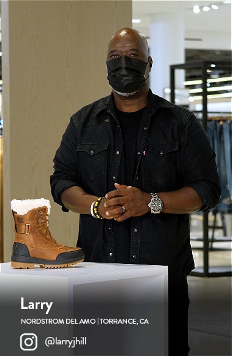 Tivoli<sup>™</sup> Parc Waterproof Genuine Shearling Collar Winter Boot, sales video thumbnail