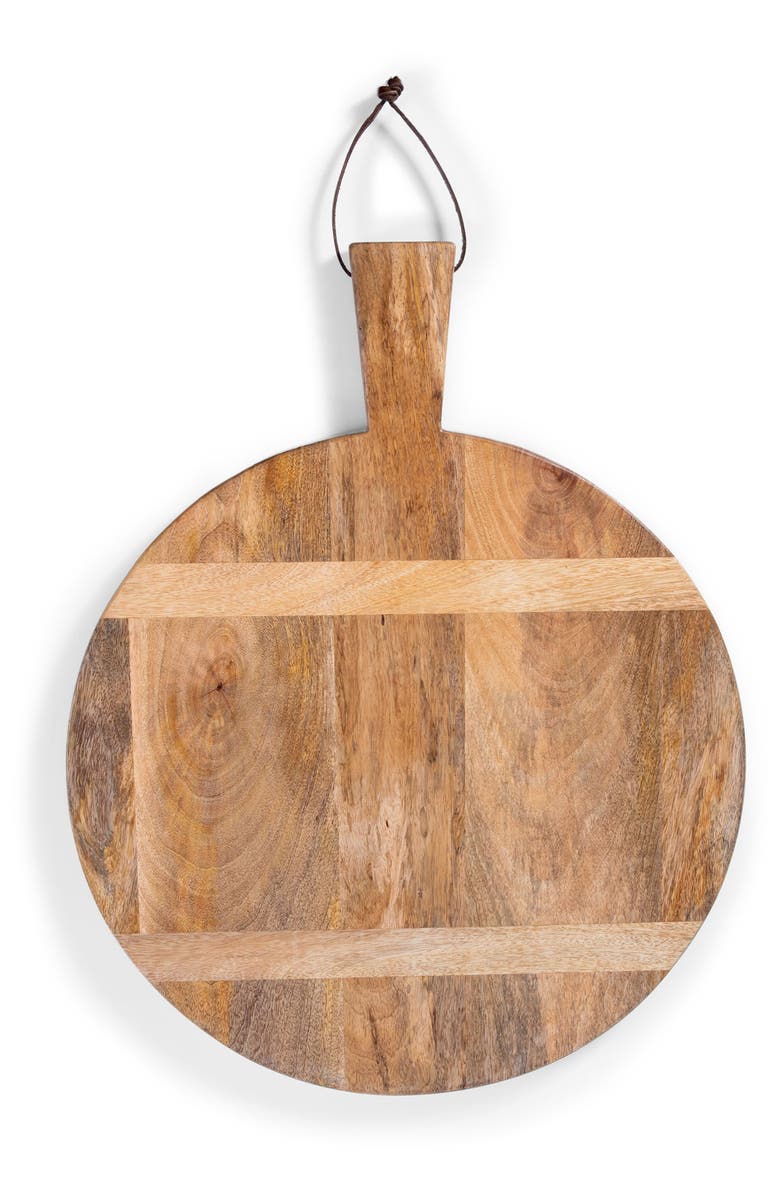 Picnic Time Ravi Round Charcuterie Serving Board, Main, color,
