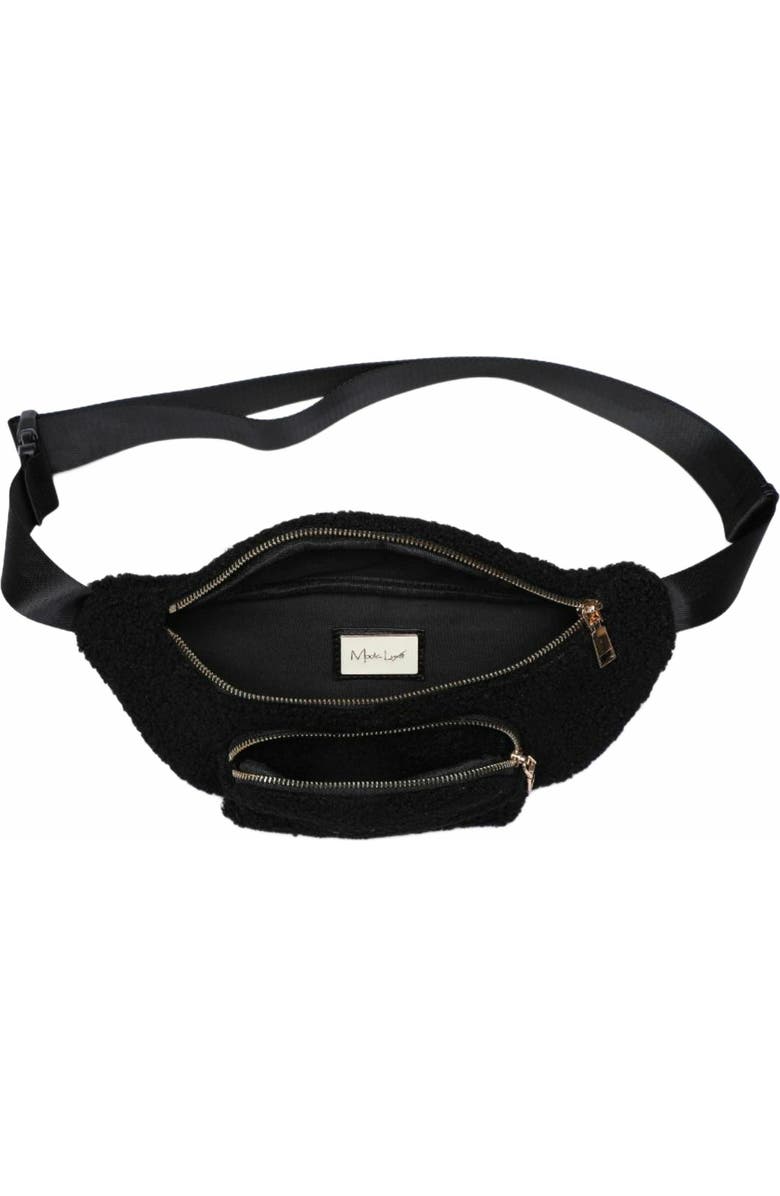 MODA LUXE Orson Belt Bag, Alternate, color, Black