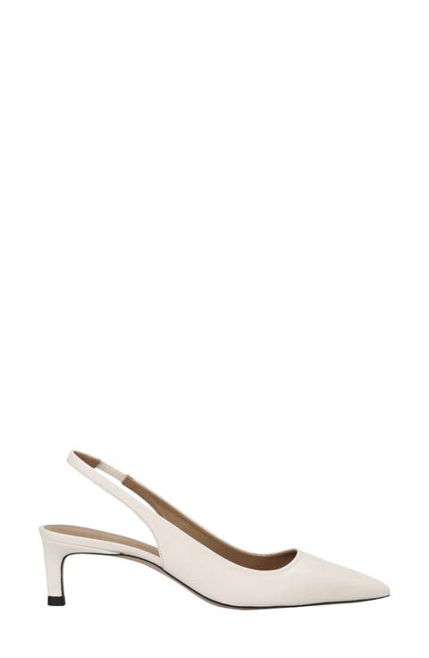 Janet Slingback Pointed Toe Pump (Women)