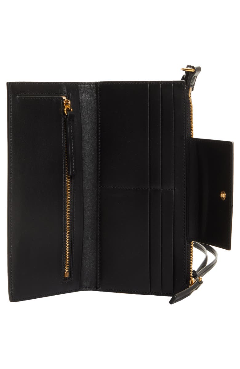 Jacquemus Le Pichoto Leather Wallet on a Strap, Alternate, color,