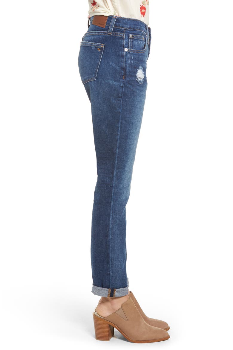The Slim Boyjean Boyfriend Jeans, Alternate, color, HATFIELD