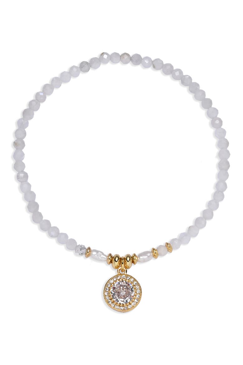 Florence Set of 3 Stretch Bracelets, Alternate, color, GOLD
