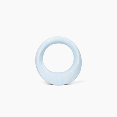 Obshay Swirl 4 lb, White Marble silicone weight in Light Blue  product