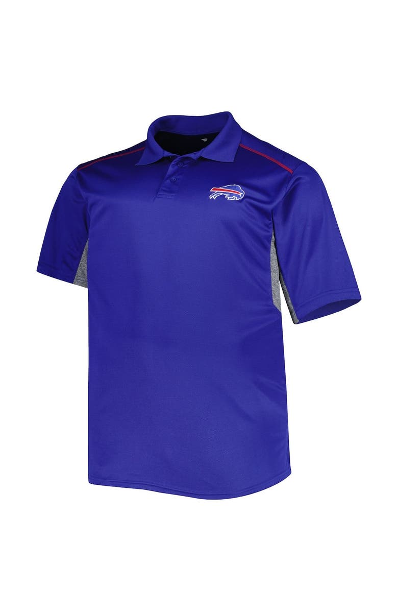 PROFILE Men's Royal Buffalo Bills Big & Tall Team Color Polo, Alternate, color,