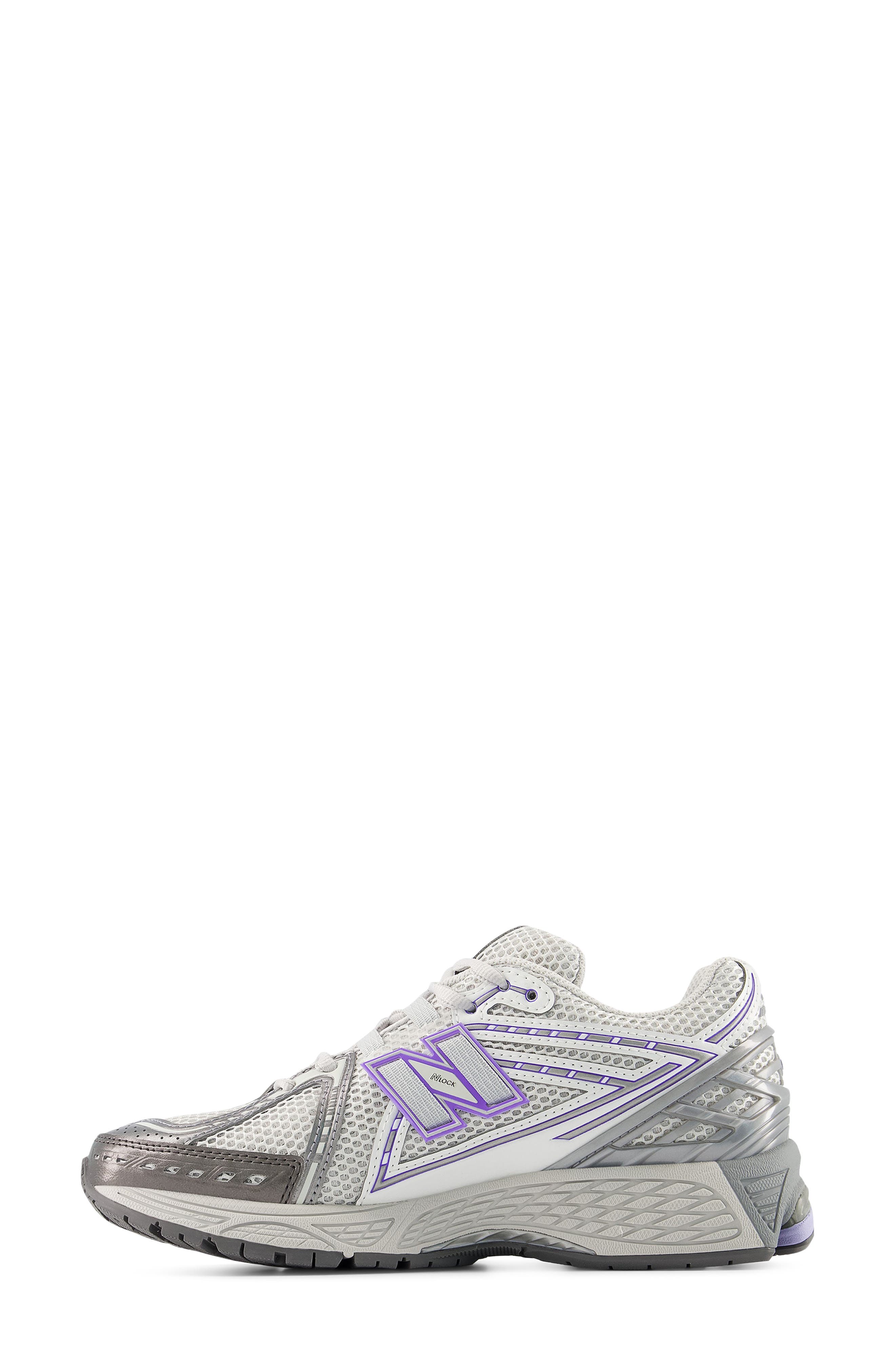 New Balance Gender Inclusive 1906R Running Shoe, Alternate, color, Grey Matter/ Electric Indigo