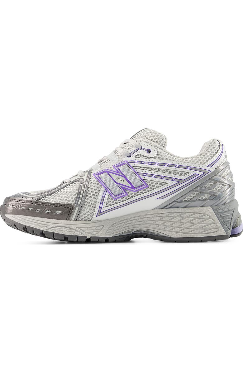 New Balance Gender Inclusive 1906R Running Shoe, Alternate, color, Grey Matter/ Electric Indigo
