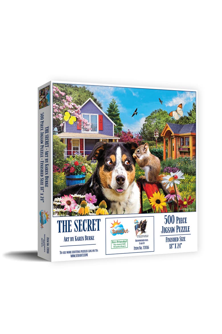 The Secret 500 piece Jigsaw Puzzle for Adults, Main, color, Multicolor