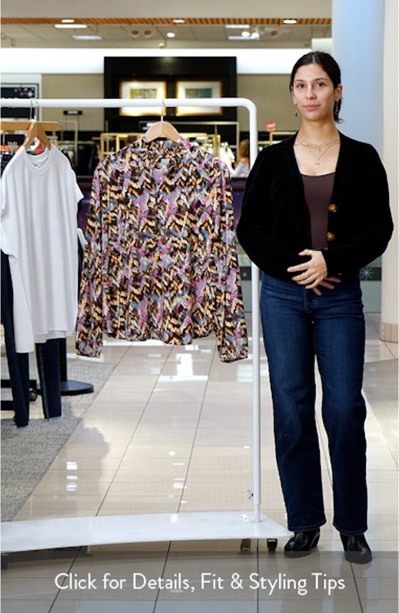 Painted Ikat Live In Top, sales video thumbnail