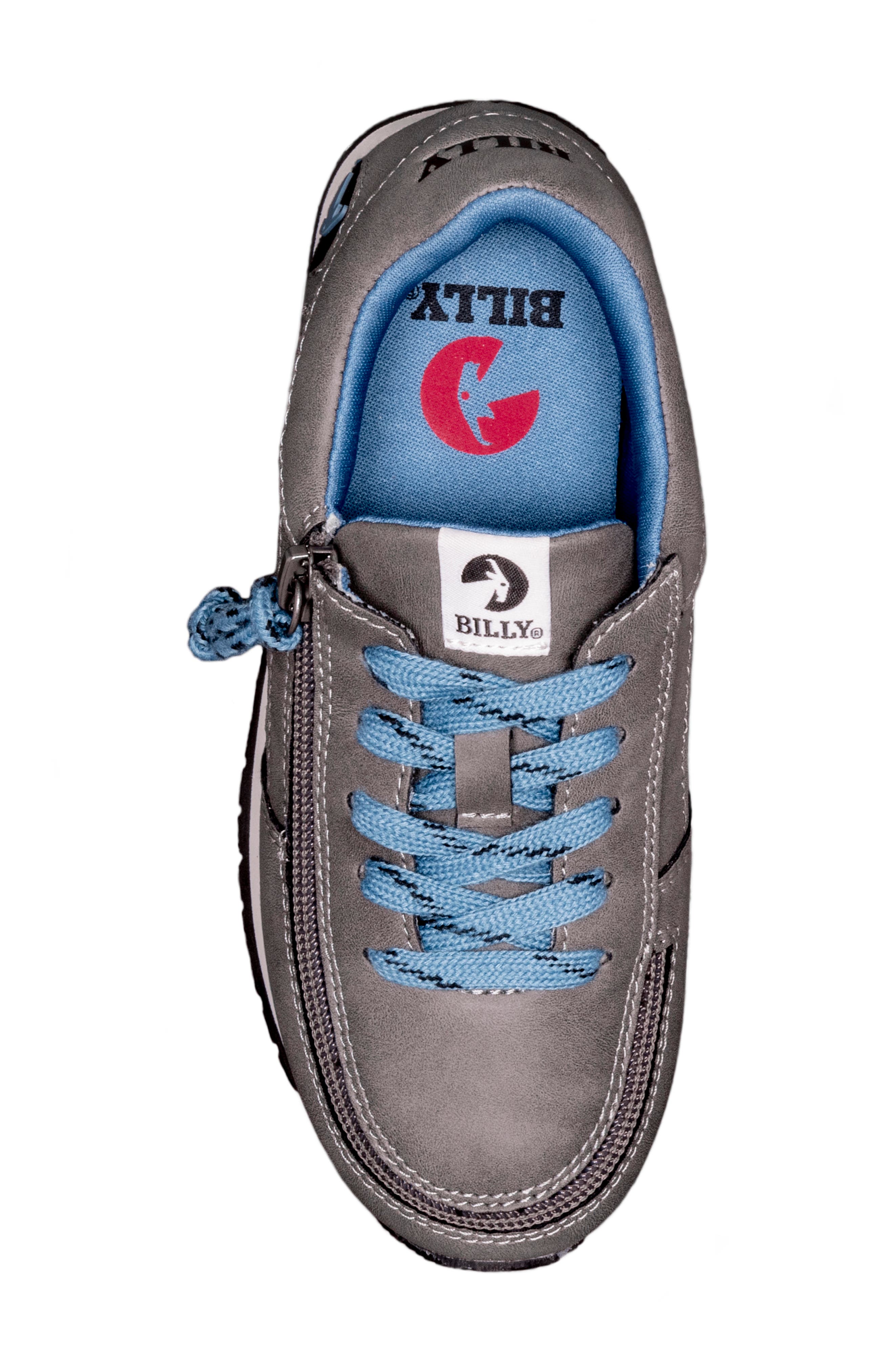 Kids' Jogger Sneaker, Alternate, color, GREY/ BLUE