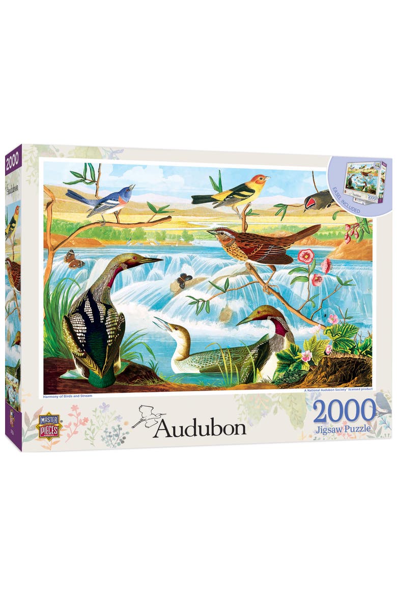 Audubon 2000 Piece Jigsaw Puzzle, Main, color, Multicolor